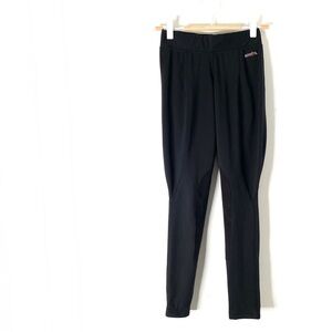 Kerrits Flow Rise Black Knee Patch Riding Breeches Performance Tight Stretch